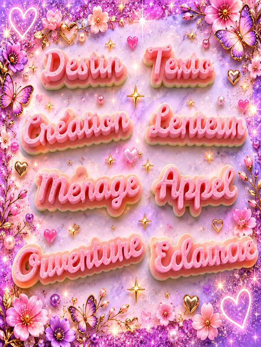 52 Mots Divinatoires en 3D – Messages, Guidance & Tirages Intuitifs oracle divinatoire cartes oracle guidance spirituelle amour avenir développement personnel oracle débutant
