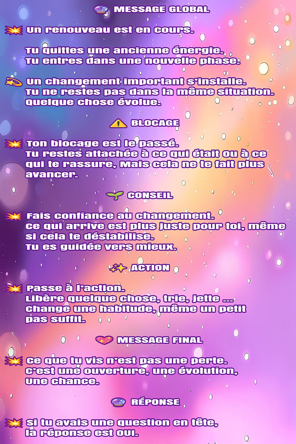 Interprétation tirage 3 cartes – Guidance personnalisée oracle divinatoire cartes oracle guidance spirituelle amour avenir développement personnel oracle débutant