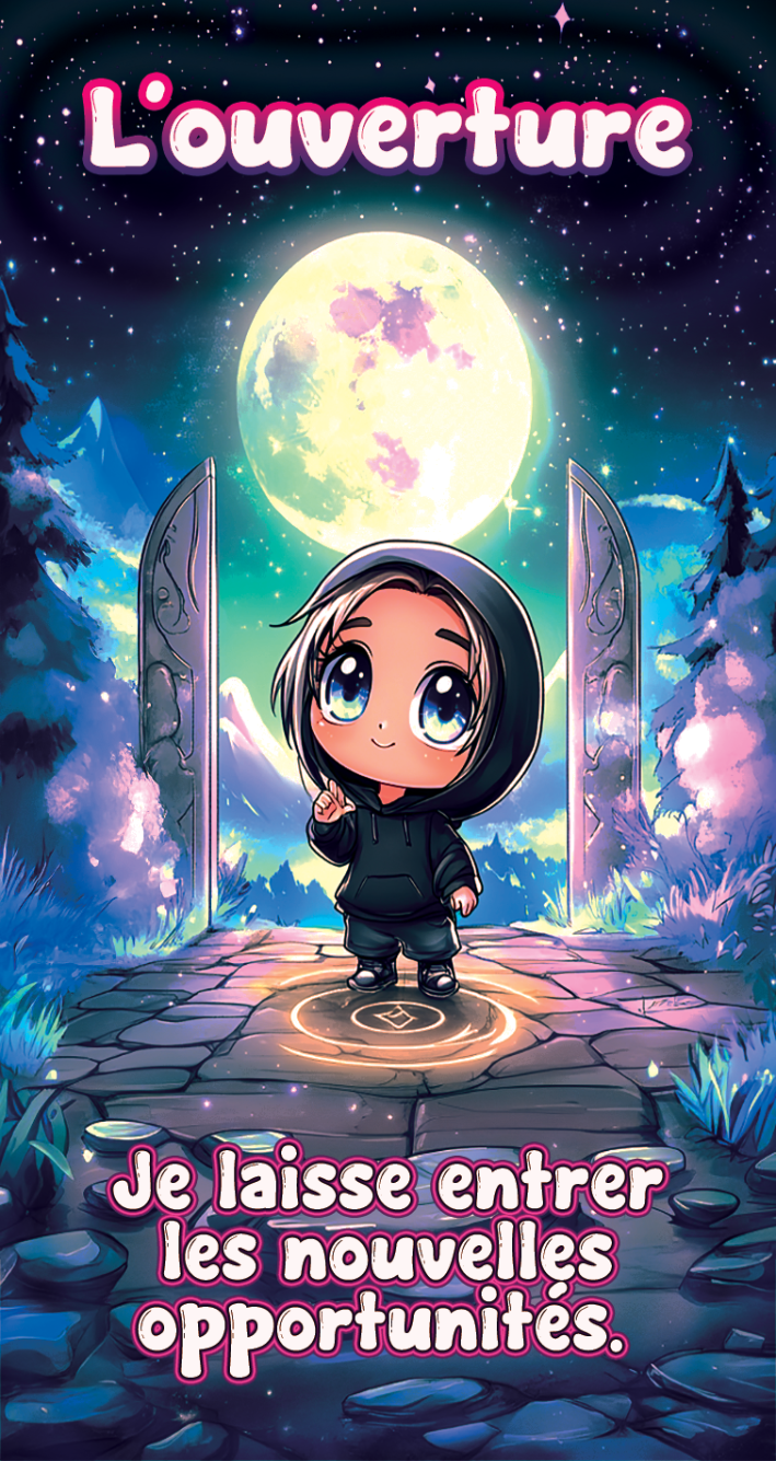 le chibi mantrateur vous aidera à avancer vers votre destin