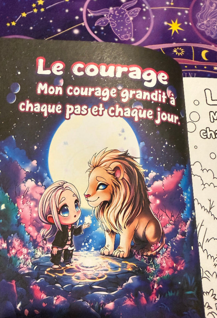 Livre de coloriage - Les messages des Chibis