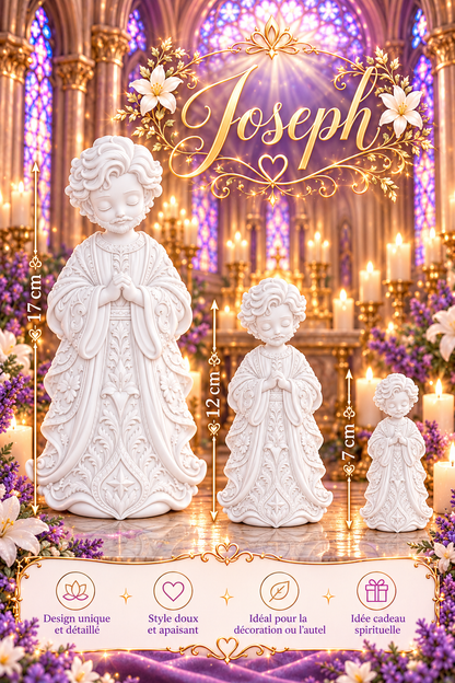 Statues spirituelles blanches