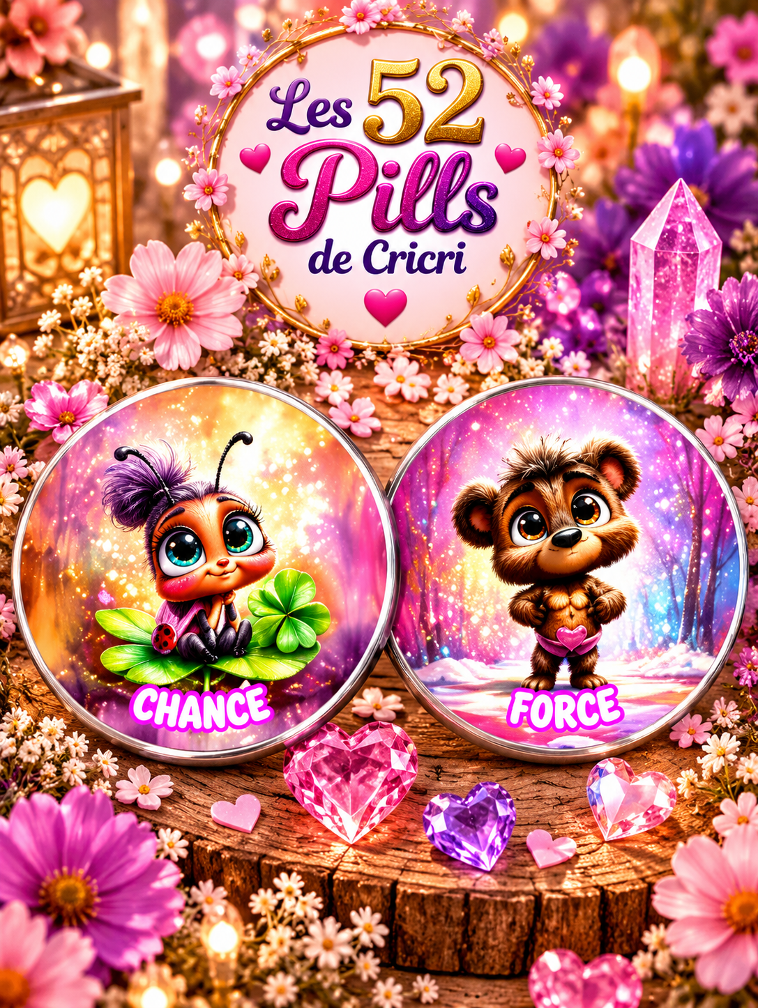 Les 52 Pills de Cricri – Oracle Divinatoire Kawaii ✨🔮