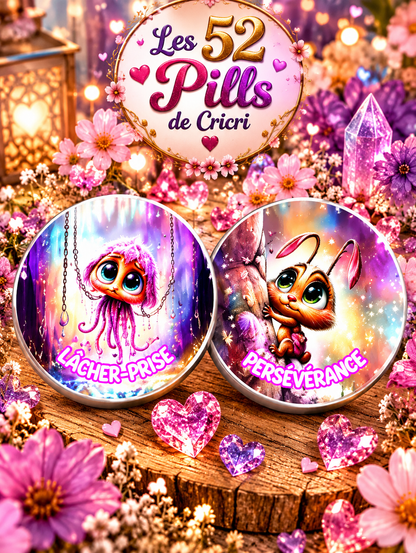 Les 52 Pills de Cricri – Oracle Divinatoire Kawaii ✨🔮