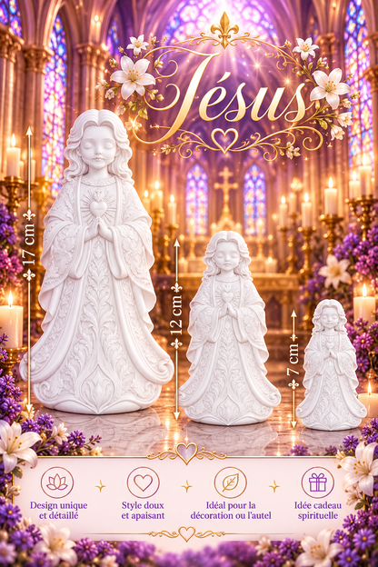 Statues spirituelles blanches