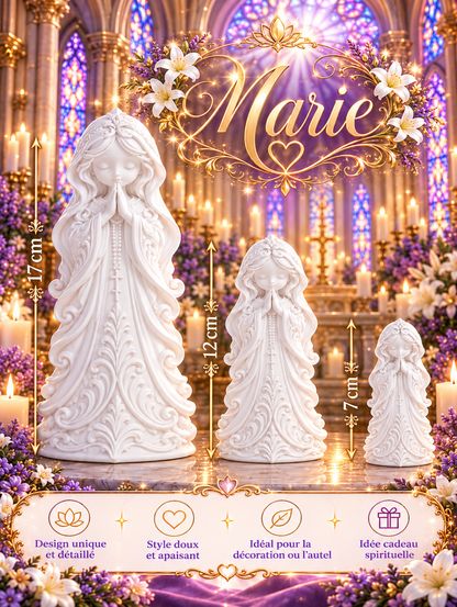 Statues spirituelles blanches
