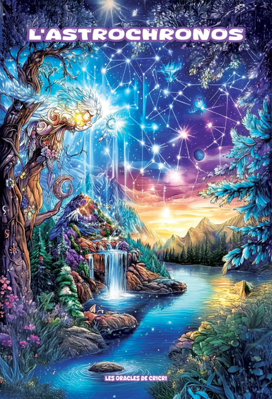 Astrochronos – oracle astrologique de 24 cartes – Les Oracles de Cricri