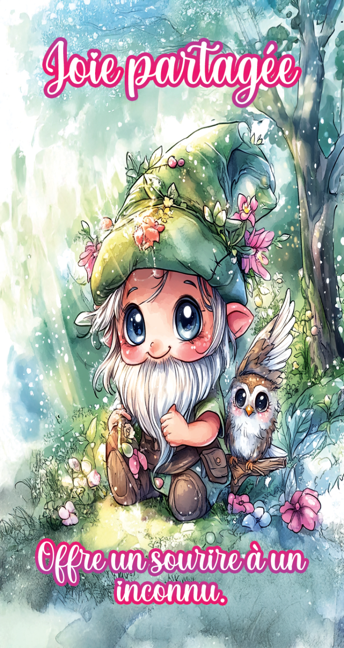 univers chibi actionneur oracle motivation et énergie positive