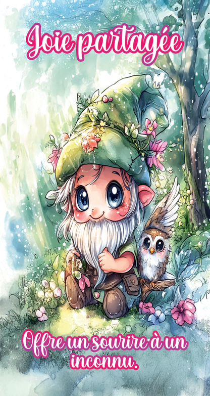 univers chibi actionneur oracle motivation et énergie positive