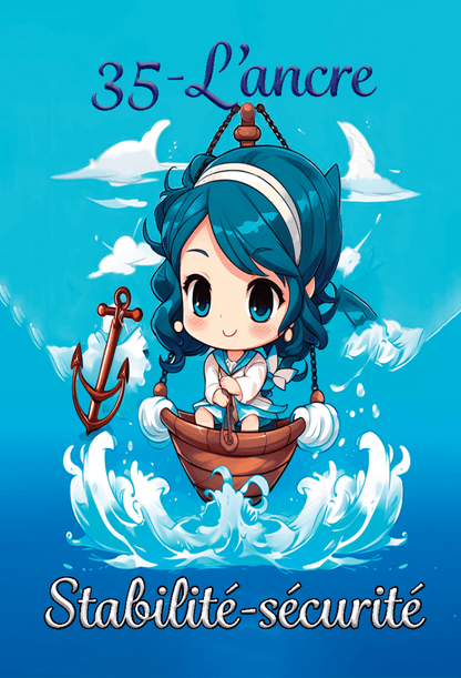jeu petit lenormand chibi coffret complet cartes divinatoires