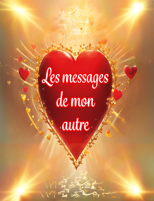 Les messages de mon autre Un livre-oracle pour lire les pensées silencieuses de ton âme sœur: Les non-dits de ton autre révélés à travers 104 messages.