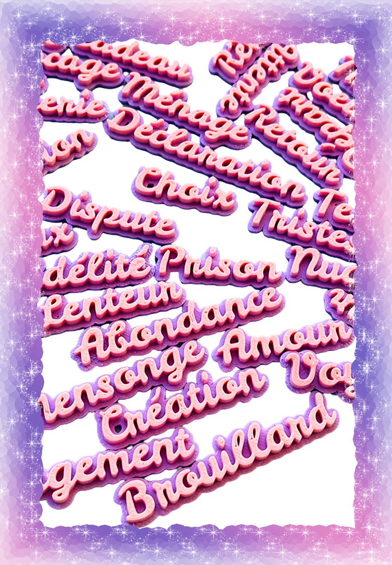 Mots Divinatoires intuitifs oracle divinatoire cartes oracle guidance spirituelle amour avenir développement personnel oracle débutant