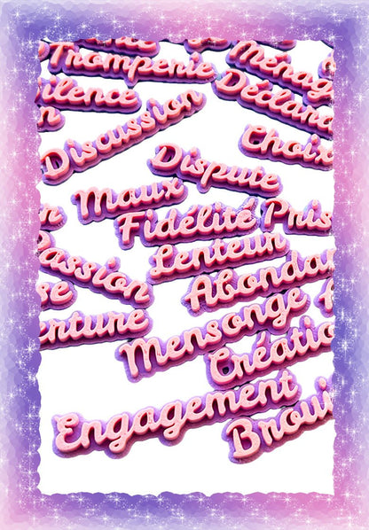 Mots Divinatoires intuitifs oracle divinatoire cartes oracle guidance spirituelle amour avenir développement personnel oracle débutant