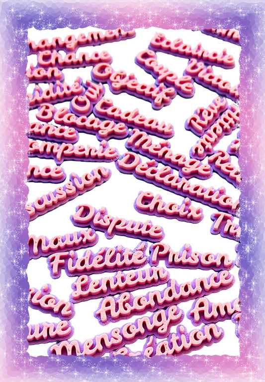 Mots Divinatoires intuitifs oracle divinatoire cartes oracle guidance spirituelle amour avenir développement personnel oracle débutant