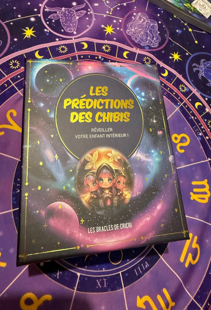 oracle les prédictions des chibis couverture du jeu divinatoire