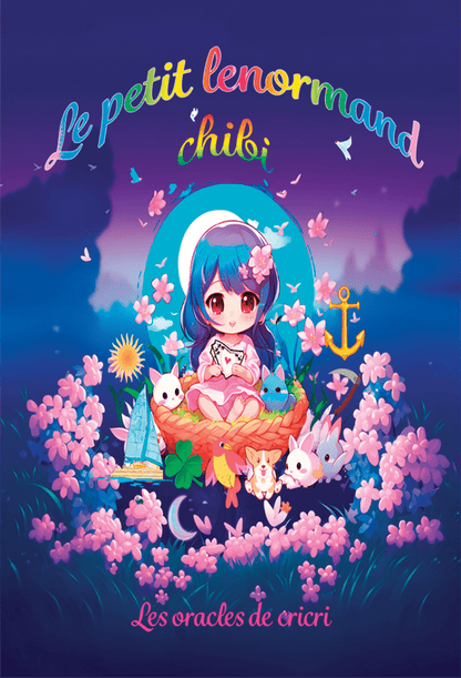 petit lenormand chibi oracle divinatoire jeu de 36 cartes intuitif