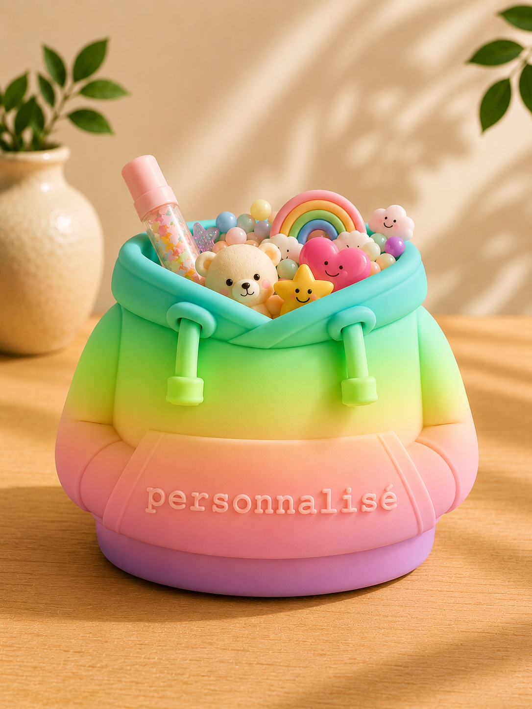 Pot Kawaii Personnalisé en PLA Biodégradable 2 tailles disponibles 🌈✨ oracle divinatoire cartes oracle guidance spirituelle amour avenir développement personnel oracle débutant