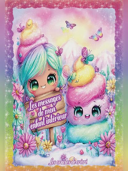 Les Messages de mon Enfant Intérieur – Oracle de Guérison (52 cartes)
