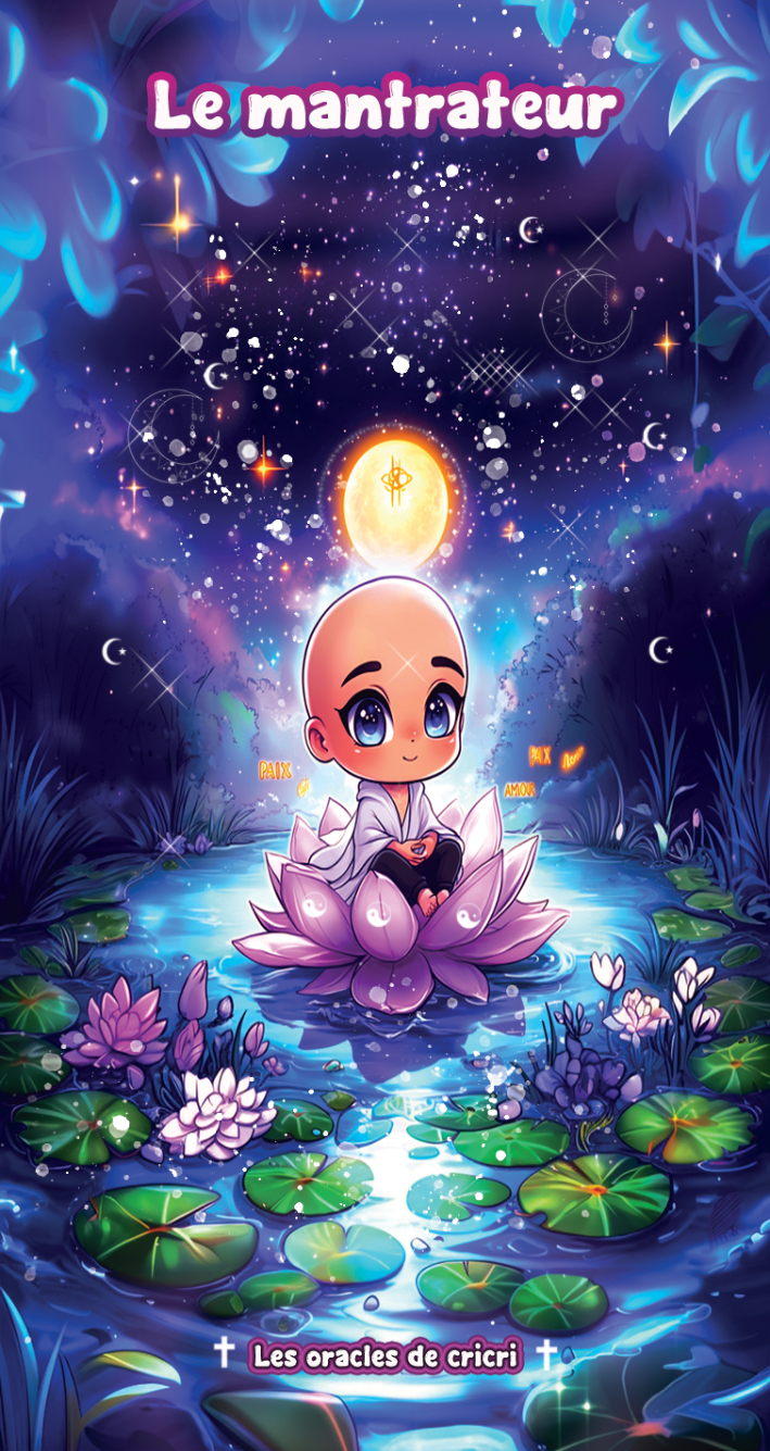 le chibi mantrateur vous aidera à avancer vers votre destin